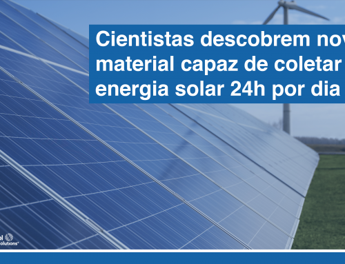 Novo material capaz de coletar energia solar 24h por dia